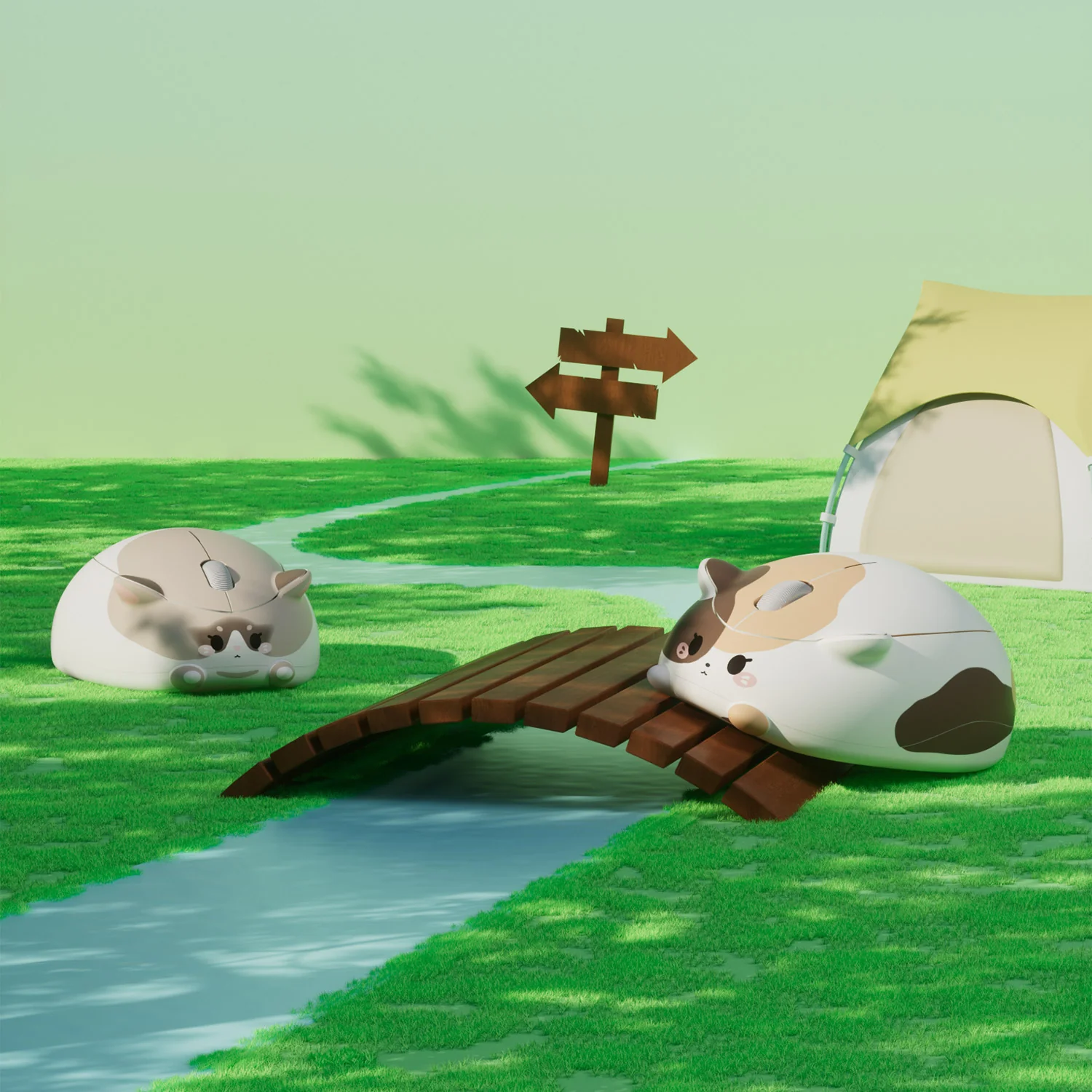 Akko Cat Theme Mouse - Image 6